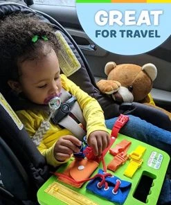 Bon Vibez Busy Board - Montessori Speelgoed - Busy Board - Activiteitenbord - Motoriek Speelgoed - Kinderspeelgoed - Leerspeelgoed - Voor Onderweg - Ik Leer - Goed Voor De Ontwikkeling -leerzame-spellen Verkoopwinkel 550x550 597