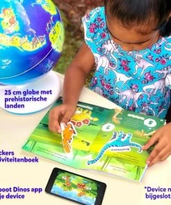 Orboot Dinos - AR Globe - By PlayShifu (met App): Interactief, Educatief, Augmented Reality Wereldbol - STEM Speelgoed Voor Kinderen Van 4 - 10 Jaar - In Het Nederlands -leerzame-spellen Verkoopwinkel 550x550 613