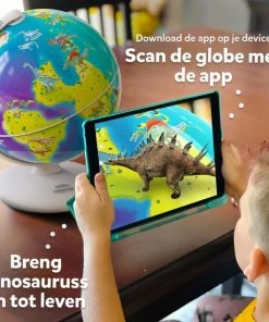 Orboot Dinos - AR Globe - By PlayShifu (met App): Interactief, Educatief, Augmented Reality Wereldbol - STEM Speelgoed Voor Kinderen Van 4 - 10 Jaar - In Het Nederlands -leerzame-spellen Verkoopwinkel 550x550 614