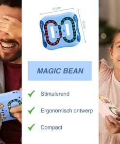 JUST23 Magic Bean Board - IQ Ball Brain Game - Anti Stress Speelgoed - Magic Puzzle - Speed Cube - Groen -leerzame-spellen Verkoopwinkel 550x550 644