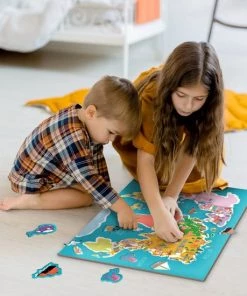 DODO Toys - Wereldkaart Magnetische Puzzel 5+ - Magneet Puzzel - Wereldkaart Kinderen -leerzame-spellen Verkoopwinkel 550x550 665