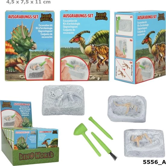 Depesche Dino World Dino World Opgravingsset Klein 5 Depesche Dino World Dino World Opgravingsset Klein - Afbeelding 3
