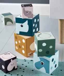 Done By Deer Stacking Cubes Deer Friends Colour Mix