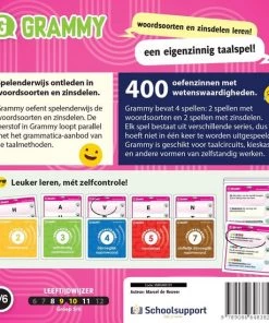 Schoolsupport Grammy - Woordsoorten En Zinsdelen Leren - Groep 5 En 6 - Doos Met 4 Spelletjes -leerzame-spellen Verkoopwinkel 550x550 693