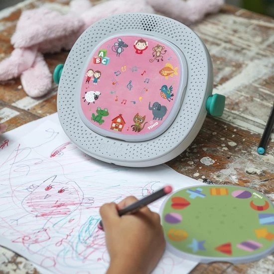 TIMIO Disk Set # 2: 5 Disks - Leer Zeedieren, Getallen, Vormen, Fruit, Kinderliedjes Vol. 2 - In 8 Talen - Vanaf 2 Jaar – Educatief Speelgoed 5 TIMIO Disk Set # 2: 5 Disks - Leer Zeedieren, Getallen, Vormen, Fruit, Kinderliedjes Vol. 2 - In 8 Talen - Vanaf 2 Jaar – Educatief Speelgoed - Afbeelding 3