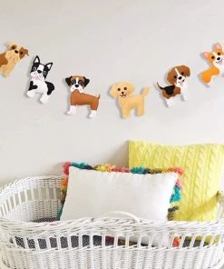 Naaitset Knutselpakket Met Honden 6 Stuks 20x20 Cm - Knutselen Meisjes - Knutselen Jongens - Knutselpakket Meisjes En Jongens - Honden En Puppy's Knuffels Maken - Naaiset Kinderen - WoodyDoody -leerzame-spellen Verkoopwinkel 550x550 729
