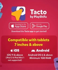 Tacto Coding By PlayShifu (met App) - Leer Programmeren Terwijl Je Dieren Helpt | STEM-speelgoed Voor Kinderen Van 4 Tot 10 Jaar (tablet Niet Inbegrepen) -leerzame-spellen Verkoopwinkel 550x550 731