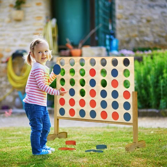 Relaxdays Vier Op Een Rij - Groot - Hout - 4 Op Een Rij Spel - Buiten - Gezelschapsspel 11 Relaxdays Vier Op Een Rij - Groot - Hout - 4 Op Een Rij Spel - Buiten - Gezelschapsspel - Afbeelding 9
