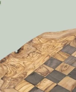 Schaakset Olijfolie & Honing Met Laden - Schaakspel - Schaakstukken - Schaakbord - Schaken - Bordspel - Handgemaakt - Hout - Zwart - Volwassenen & Kinderen - 35 X 35 X 8,5 Cm -leerzame-spellen Verkoopwinkel 550x550 758