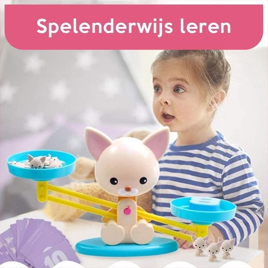 Must-Have For Kids? | Puppy Balance Game - Ik Leer Rekenen - Speelgoed Meisjes - 3 Jaar - 4 Jaar - 5 Jaar - 6 Jaar - Leren Rekenen - Leren Tellen - Interactief Speelgoed - Evenwichtsspel - Monkey Balance 6 Must-Have For Kids? | Puppy Balance Game - Ik Leer Rekenen - Speelgoed Meisjes - 3 Jaar - 4 Jaar - 5 Jaar - 6 Jaar - Leren Rekenen - Leren Tellen - Interactief Speelgoed - Evenwichtsspel - Monkey Balance - Afbeelding 5