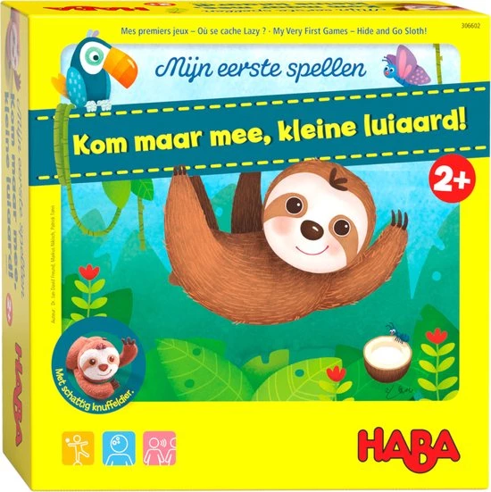Haba Spel - Kom Maar Mee, Kleine Luiaard - 2+ 11 Haba Spel - Kom Maar Mee, Kleine Luiaard - 2+ - Afbeelding 9