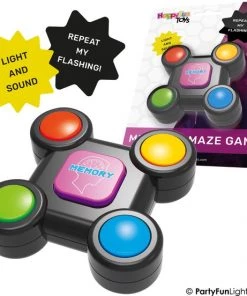 HappyFunToys - Flashing Memory Amaze Game - Geheugenspel Met Licht En Geluidseffecten - Denkspel - Reisspel - Zakspel - Inclusief 3x LR44 Batterijen 10 HappyFunToys - Flashing Memory Amaze Game - Geheugenspel Met Licht En Geluidseffecten - Denkspel - Reisspel - Zakspel - Inclusief 3x LR44 Batterijen -leerzame-spellen Verkoopwinkel 550x552 20