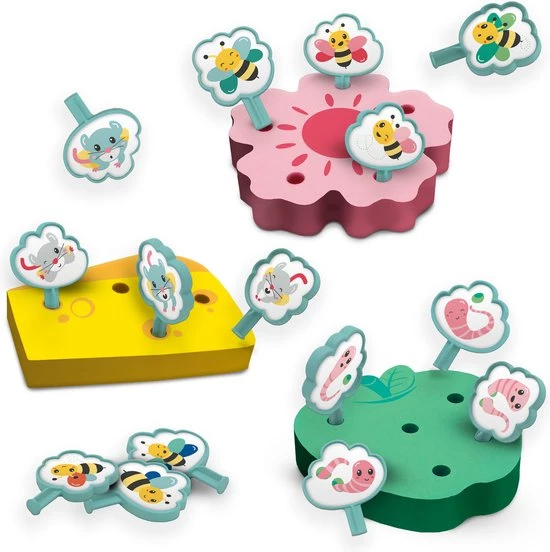 SES Tiny Talents - Sorteer En Prik Dieren - Leren Tellen En Sorteren - Bevordert Fijne Motoriek 7 SES Tiny Talents - Sorteer En Prik Dieren - Leren Tellen En Sorteren - Bevordert Fijne Motoriek - Afbeelding 5