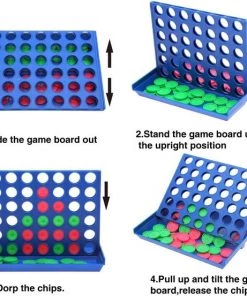 CMC Mini 4 Op Een Rij - Reisversie - Reisspel - Reis Editie 9 X 13 X 2 Cm -leerzame-spellen Verkoopwinkel 550x553 10