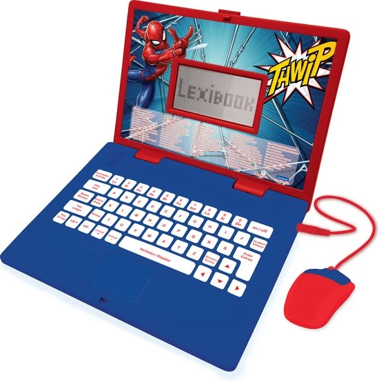 LEXIBOOK SPIDERMAN MARVEL Lexibook Spider-man - Educatieve Tweetalige Computer 124 Activiteiten - JC598SPi10 -Frans/Nederlands 6 LEXIBOOK SPIDERMAN MARVEL Lexibook Spider-man - Educatieve Tweetalige Computer 124 Activiteiten - JC598SPi10 -Frans/Nederlands - Afbeelding 4