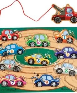 Melissa & Doug - Magnetic Wooden Game - Tow Truck
