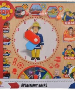 Eichhorn Leerzame Klok - Brandweerman Sam - Hout - 30 Cm 7 Eichhorn Leerzame Klok - Brandweerman Sam - Hout - 30 Cm -leerzame-spellen Verkoopwinkel 550x556 6