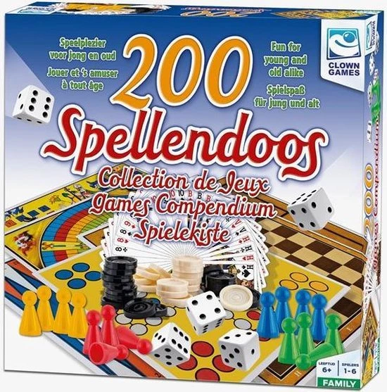 Spellendoos 200 Delig - Clown 4 Spellendoos 200 Delig - Clown - Afbeelding 2