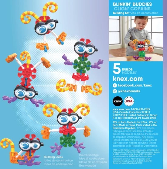 K'NEX Knex Kid Blinkin Buddies 11 K'NEX Knex Kid Blinkin Buddies - Afbeelding 9