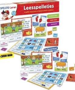 Clementoni Spelend Leren - Leesspelletjes, Klassieke Educatief Spel, 5-7 Jaar - 66810 -leerzame-spellen Verkoopwinkel 550x559 2