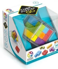 SmartGames - Cube Puzzler Go - 80 Opdrachten - 3D Puzzelspel