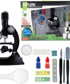 Toi-toys Microscoop Zwart 25 Cm