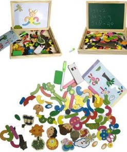 H&C Toys Sinterklaas Schoencadeau Educatief Houten Magnetische Puzzel Dubbelzijdige Schoolbord, Een Fantasierijk Speelgoed. Top Cadeau Voor Creatieve Kleuters - Kinderen 14 H&C Toys Sinterklaas Schoencadeau Educatief Houten Magnetische Puzzel Dubbelzijdige Schoolbord, Een Fantasierijk Speelgoed. Top Cadeau Voor Creatieve Kleuters - Kinderen -leerzame-spellen Verkoopwinkel 550x566 4
