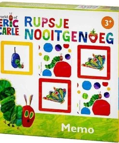 Bambolino Toys - Rupsje Nooitgenoeg - Memo Spel - Karton - Educatief Speelgoed - Geheugen Spel - Schoencadeautje Sinterklaas