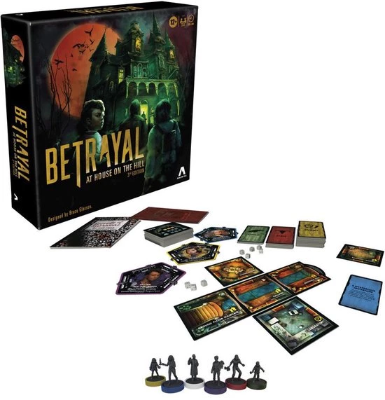 Hasbro Gaming Betrayal At The House On The - Vernieuwde Versie - Engelstalig - Bordspel 11 Hasbro Gaming Betrayal At The House On The - Vernieuwde Versie - Engelstalig - Bordspel - Afbeelding 9