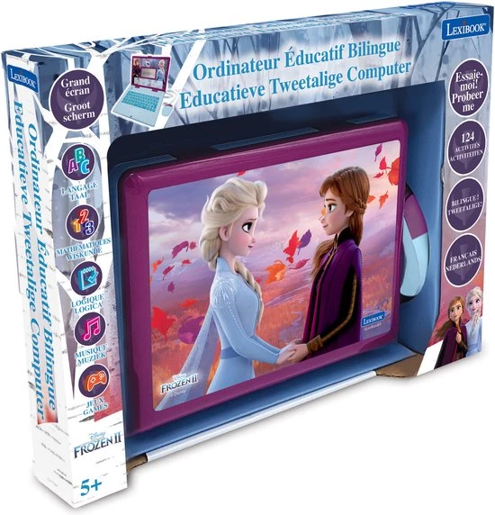 Lexibook Disney Frozen 2 - Educatieve Tweetalige Computer 124 Activiteiten - JC598FZi10 - Frans/Nederlands 3 Lexibook Disney Frozen 2 - Educatieve Tweetalige Computer 124 Activiteiten - JC598FZi10 - Frans/Nederlands