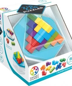 SmartGames - Zig Zag Puzzler - 80 Opdrachten - 3D Puzzel - Ruimtelijk Inzicht
