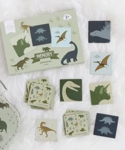 Memory Spel: Dinosaurussen - A Little Lovely Company -leerzame-spellen Verkoopwinkel 550x577 13
