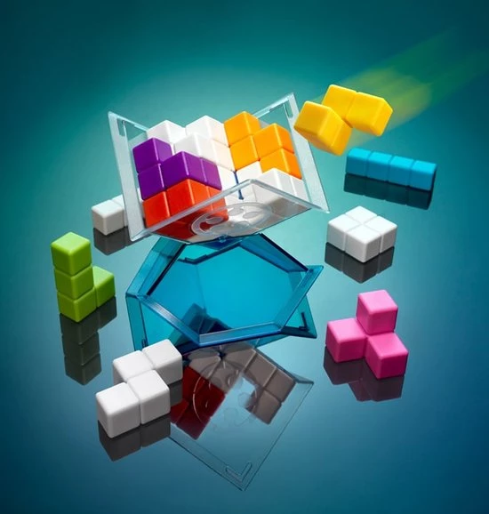 SmartGames - Cubiq - Denkspel - 80 Opdrachten 6 SmartGames - Cubiq - Denkspel - 80 Opdrachten - Afbeelding 4