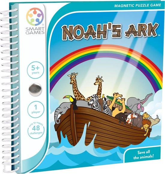 SmartGames - Noah's Ark - Magnetische Denkpuzzel Met 48 Opdrachten 3 SmartGames - Noah's Ark - Magnetische Denkpuzzel Met 48 Opdrachten