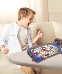 LEXIBOOK Mario Kart Lexibook Nintendo Mario Kart Tafel Elektronische Flipperkast, Actie- En Reflexspel Voor Kinderen En Gezinnen, LCD-scherm, Licht- En Geluidseffecten, Blauw/Rood, JG610NI -leerzame-spellen Verkoopwinkel 550x578 8