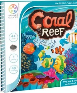 SmartGames - Coral Reef - 48 Opdrachten - Reisspel - Magnetisch Boekje