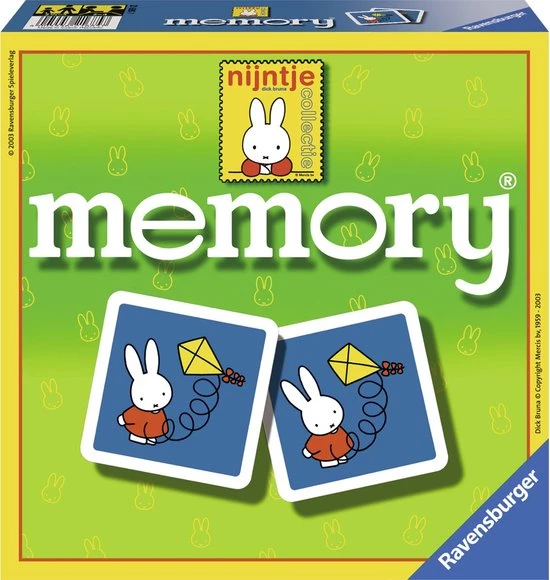 Ravensburger Nijntje Memory® - Kaartspel 3 Ravensburger Nijntje Memory® - Kaartspel