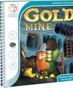 SmartGames - Goldmine - 48 Opdrachten - Magnetische Denkpuzzel