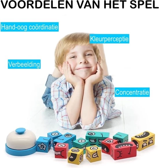 Hoekstar Games Puzzel Blokjes - Emoji Puzzelspel - Speelgoed Vanaf 3 Jaar - Kaartspellen Voor Volwassenen En Kinderen - Speelkaarten 9 Hoekstar Games Puzzel Blokjes - Emoji Puzzelspel - Speelgoed Vanaf 3 Jaar - Kaartspellen Voor Volwassenen En Kinderen - Speelkaarten - Afbeelding 7