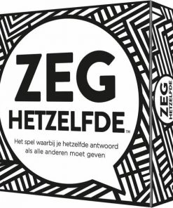 Koelkastpoezie Hygge Games Party Game Partyspel - Zeg Hetzelfde