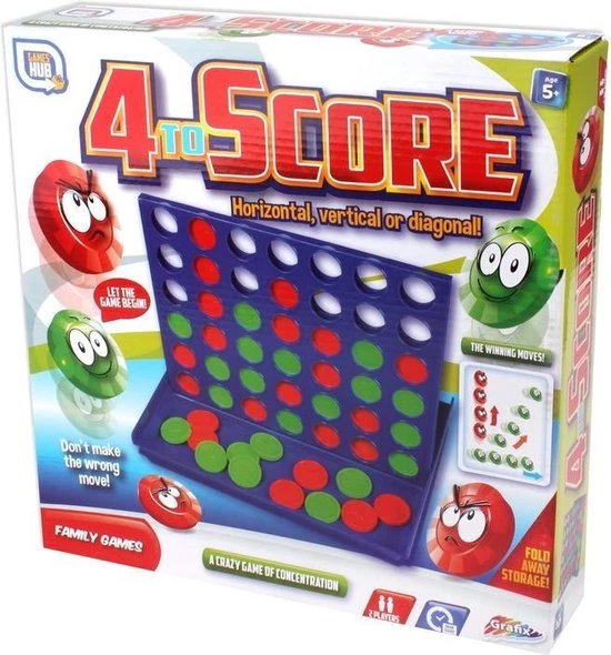 Grafix 4 Op 1 Rij - Gezelschapsspel | Denkspel - Uniek Spel Voor Kinderen 13 Grafix 4 Op 1 Rij - Gezelschapsspel | Denkspel - Uniek Spel Voor Kinderen - Afbeelding 11