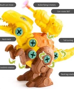 Merkloos Montage Set Van 3 Dinosaurus Met Pistool, Pijltjes, Schroeven En Schroevendraaier | Leren Bouwen | STEM Speelgoed | Educatief Montessori 23 Merkloos Montage Set Van 3 Dinosaurus Met Pistool, Pijltjes, Schroeven En Schroevendraaier | Leren Bouwen | STEM Speelgoed | Educatief Montessori -leerzame-spellen Verkoopwinkel 550x592 4