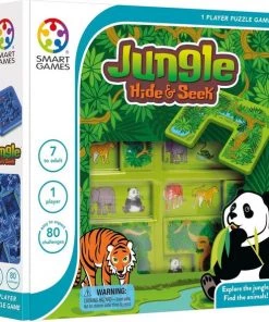 SmartGames - Hide & Seek Jungle - 80 Opdrachten