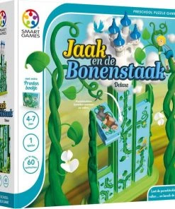 SmartGames - Jaak En De Bonenstaak Deluxe - Denkspel Kleuters - 60 Opdrachten