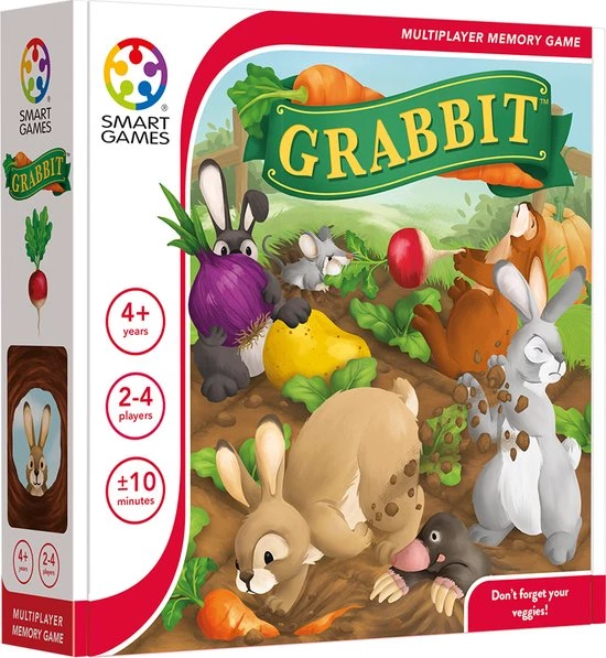 SmartGames - Grabbit - Kinderspel - Memory 3 SmartGames - Grabbit - Kinderspel - Memory