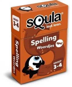 Identity Games Squla Spelling/ Woordjes Groep 3-4 Educatief Kaartspel -leerzame-spellen Verkoopwinkel 550x598 1
