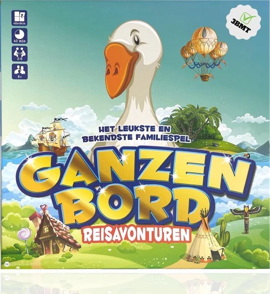 3 BMT 3BMT Ganzenbord Bordspel Voor Kinderen 3 3 BMT 3BMT Ganzenbord Bordspel Voor Kinderen
