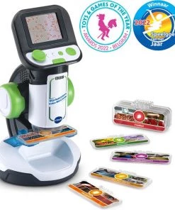 VTech Mijn Interactieve Video Microscoop - Educatief En Interactief Speelgoed - Maak Kennis Met De Microscopisch Kleine Wereld - Vanaf 7 Jaar -leerzame-spellen Verkoopwinkel 550x602