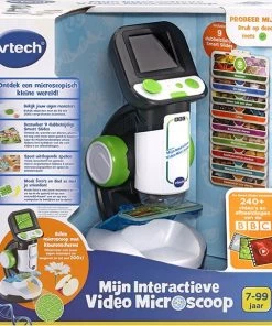 VTech Mijn Interactieve Video Microscoop - Educatief En Interactief Speelgoed - Maak Kennis Met De Microscopisch Kleine Wereld - Vanaf 7 Jaar -leerzame-spellen Verkoopwinkel 550x607