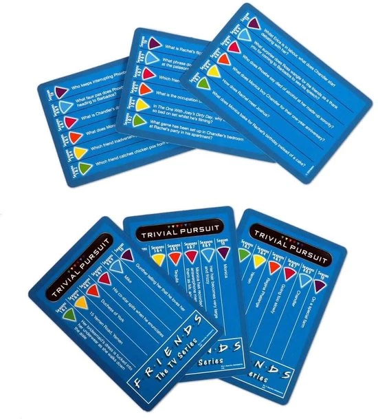 Winning Moves Trivial Pursuit Friends - Engelstalig Spel 6 Winning Moves Trivial Pursuit Friends - Engelstalig Spel - Afbeelding 4